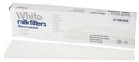 Mjölkfilter, sydda, 70 g, vit