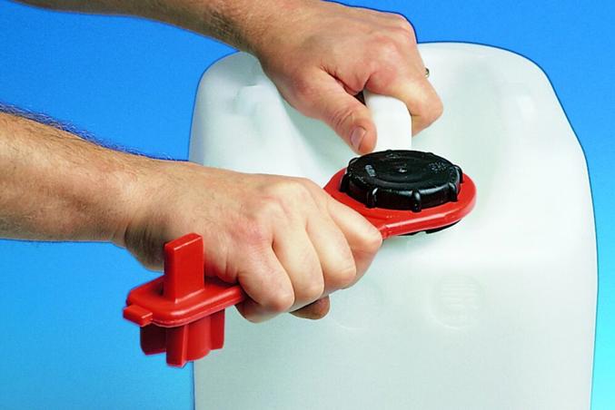 DeLaval tool for opening cans