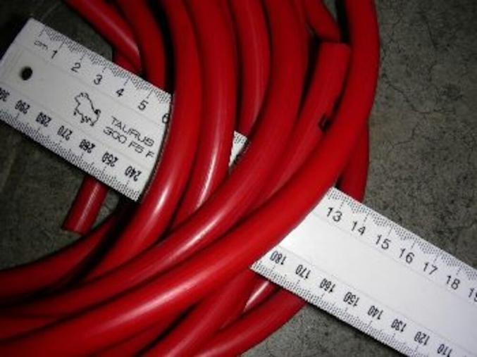 Slang Röd Ed100, 8/12Mm Metervara