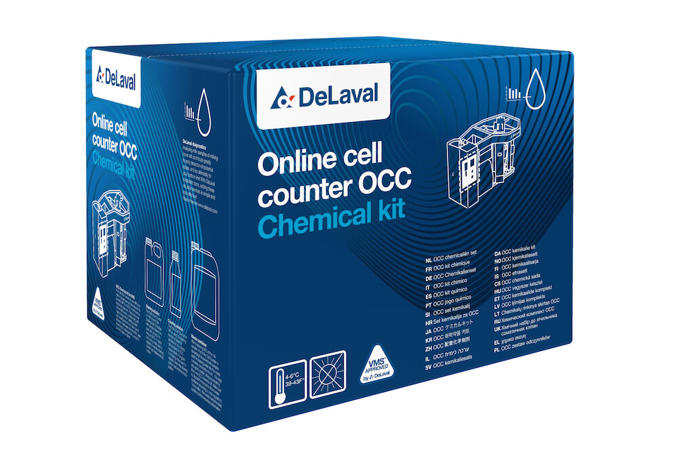 Kit de químicos para DeLaval OCC