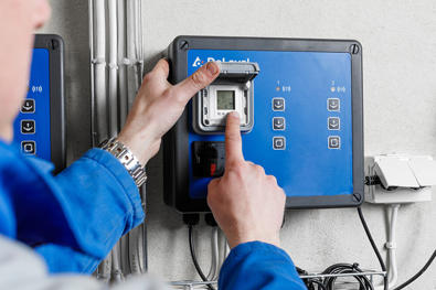 DeLaval standardskåp för ACD120F