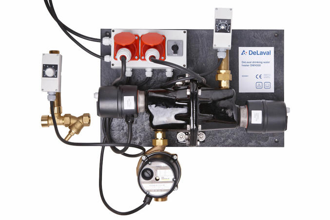 DeLaval DWH200 és DWH350 vízmelegítők