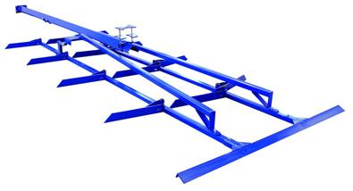 DeLaval hydraulic cleaner under slatted floor HCS