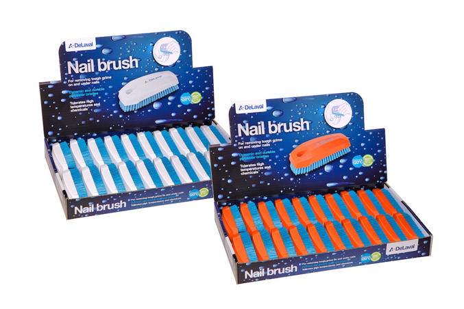 DeLaval nail brush 20pcs, display