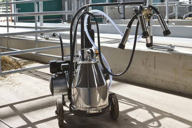 DeLaval PMU portable milking unit