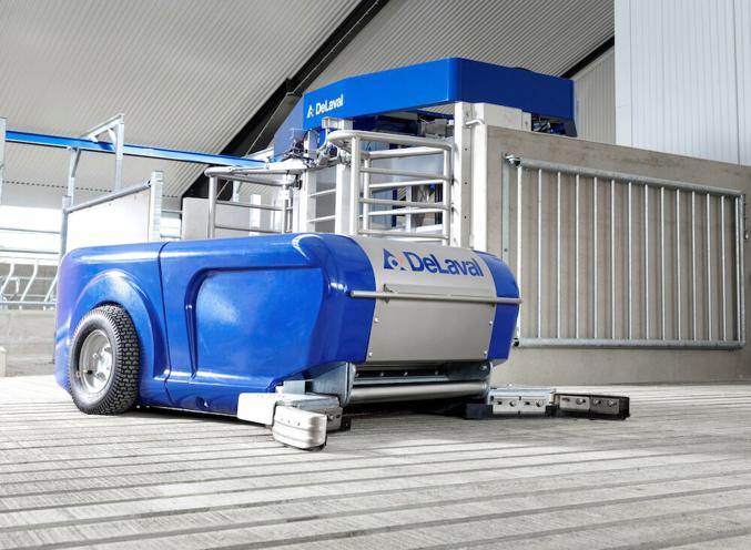DeLaval robot collector