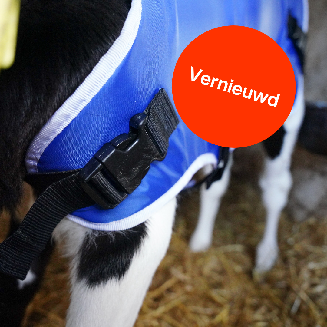 DeLaval kalverdek met button: Vernieuwd