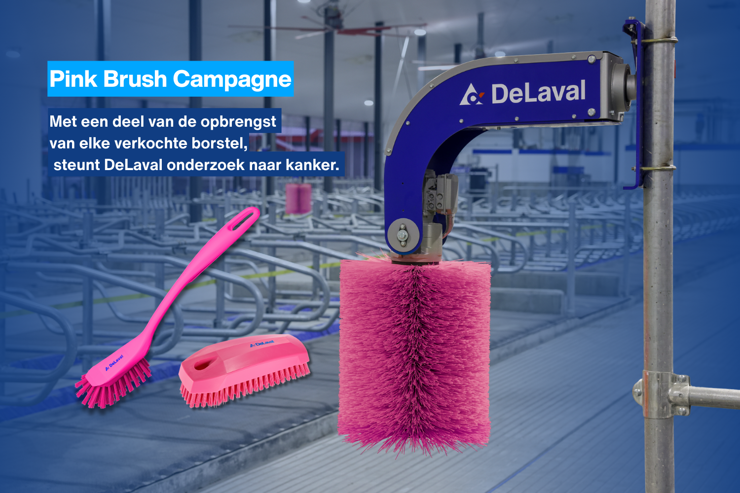 Pink Brush Campagne DeLaval