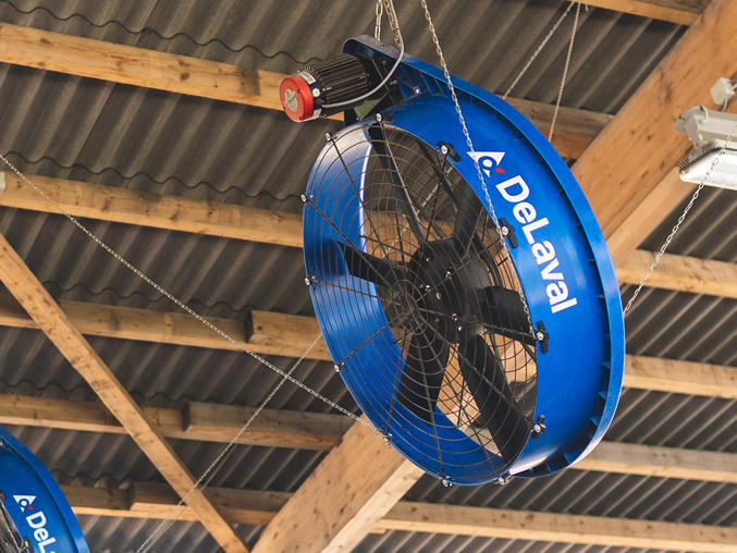 DeLaval DDF1200 ventilátor