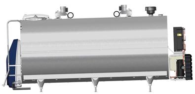 DeLaval DXE kompakt hűtőtartály