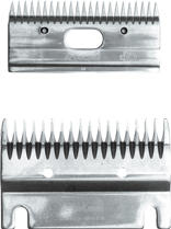 Karvanleikkuukoneen teräsarja
