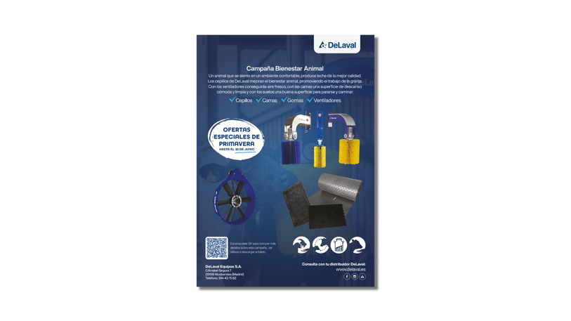 Folleto Campaña DeLaval Bienestar Animal 2025 Folleto Campaña DeLaval Bienestar Animal 2025