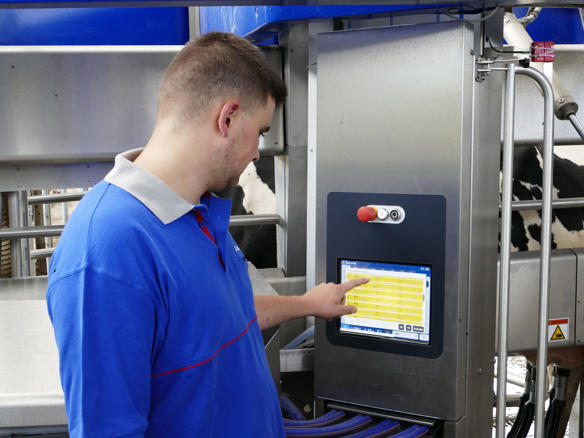 ganaderos delaval granja xacobe robots de ordeño