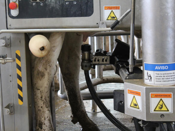 ganaderos DeLaval ganadería los ruedos robot de ordeño ganaderos DeLaval ganadería los ruedos robot de ordeño