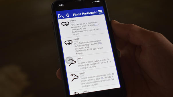 ganaderos DeLaval ganadería pardonelo delpro ganaderos DeLaval ganadería pardonelo delpro