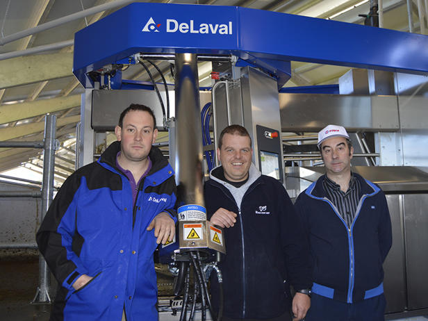 ganaderos DeLaval ganadería ramil friolfe ganaderos DeLaval ganadería ramil friolfe