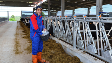 ganadero delaval en establo