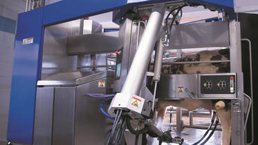robot de ordeño delaval vms