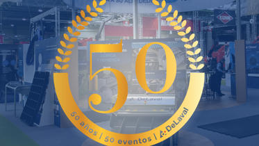 Logo DeLaval 50 años