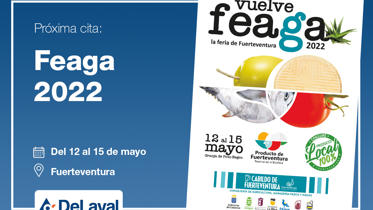 Cartel DeLaval de la feria fuerteventura de 2022