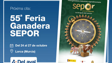 Cartel DeLaval en la Feria SEPOR de 2022