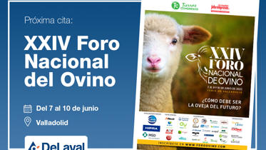 Cartel DeLaval en el foro ovino 2022