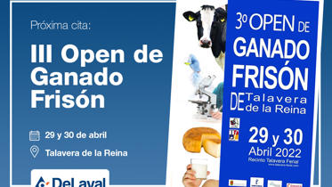 cartel DeLaval del III Open Frisón Talavera