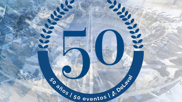 Logo DeLaval 50 años