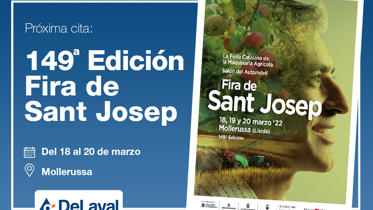 Cartel DeLaval en Feria Sant Josep