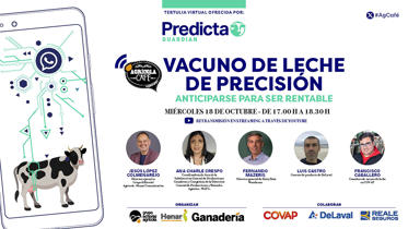 DeLaval tertulia virtual agricola cafe vacuno precision
