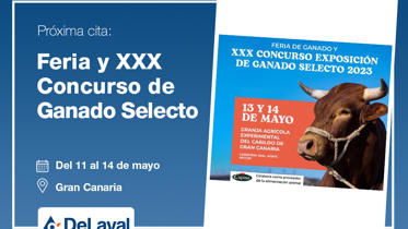 Cartel delaval feria gran canaria 2023