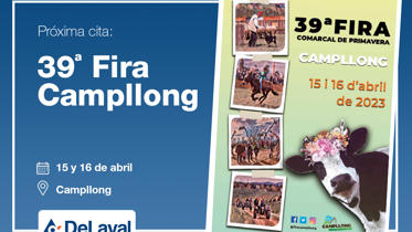 Cartel delaval fira campllong 2023