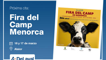 cartel-delaval-Fira del Camp Menorca 2024