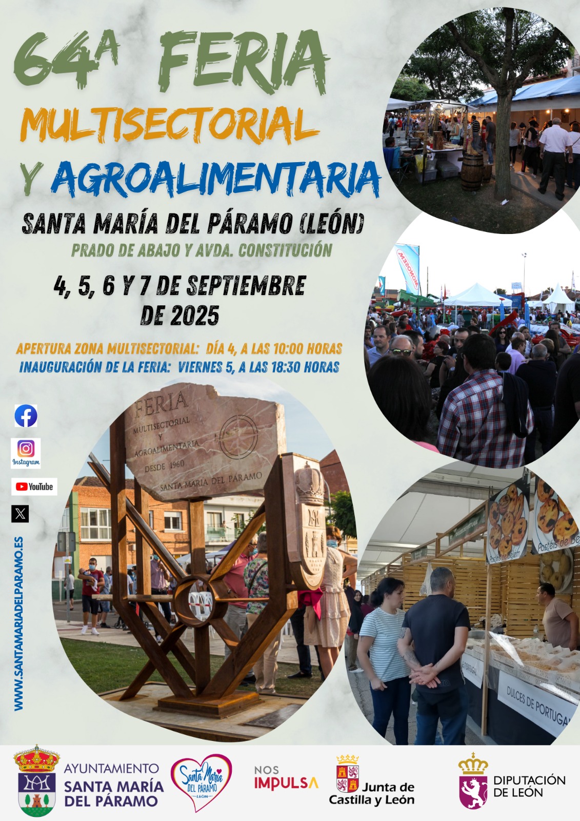 cartel 64 Feria Multisectorial León 2025