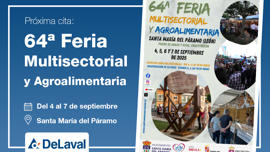 cartel Delaval en la 64 Feria Multisectorial León 2025
