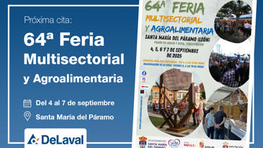 cartel Delaval en la 64 Feria Multisectorial León 2025