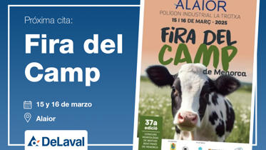 cartel DeLaval en fira del camp 2025