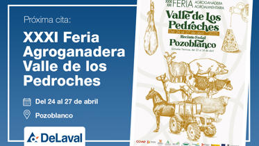 cartel delaval en feria valle pedroches
