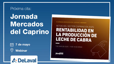 cartel delaval en jornadas mercados caprino 2025