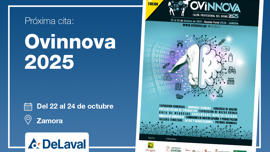 Cartel delaval en Ovinnova 2025