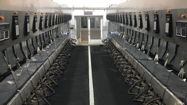 Sala de ordeño DeLaval