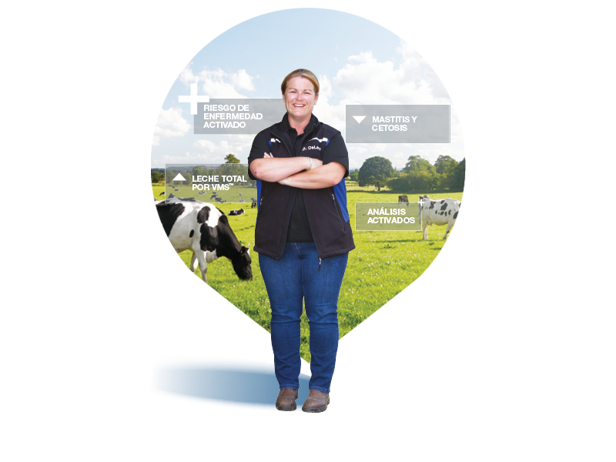 Logo DeLaval Plus Gestión de la granja