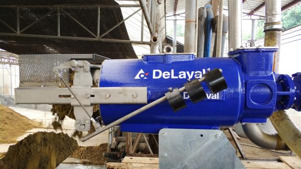 separador de estiércol para granjas DeLaval