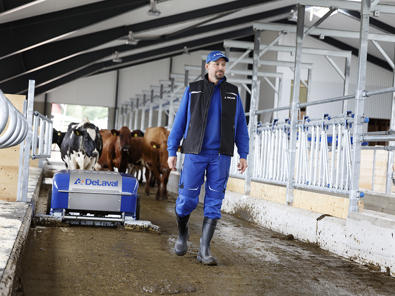 Robot collector RC - delaval robot estiércol