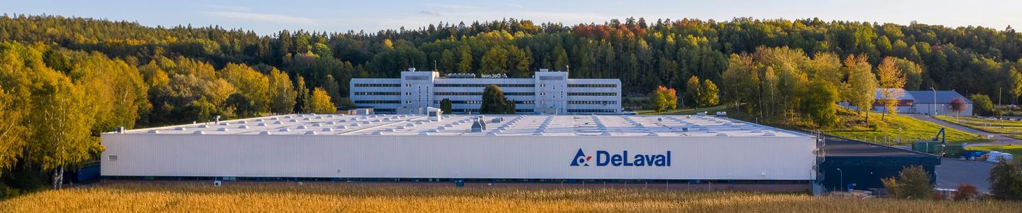 Fábrica DeLaval en Tumba, Suecia Fábrica DeLaval en Tumba, Suecia