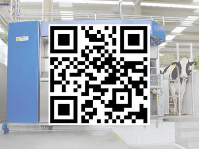 QR de visita virtual robot de ordeño DeLaval VMS QR de visita virtual robot de ordeño DeLaval VMS