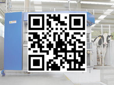 QR de visita virtual robot de ordeño DeLaval VMS QR de visita virtual robot de ordeño DeLaval VMS