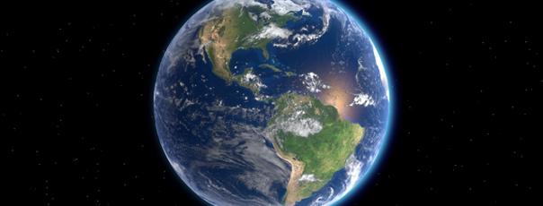 Planet earth from space